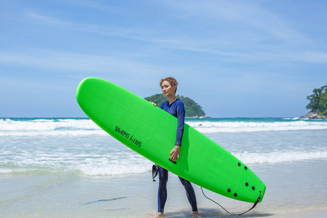 Soft top surfboard rental Phuket